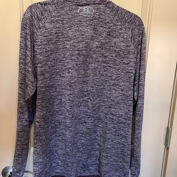 Awesome Heathered Purple Under Armour Loose Fit Pullover Large - Picture 4 of 4